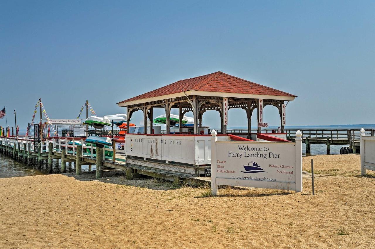 The Blue Crab Cottage - 3 Blocks From The Beach! Колоніал-Біч Екстер'єр фото